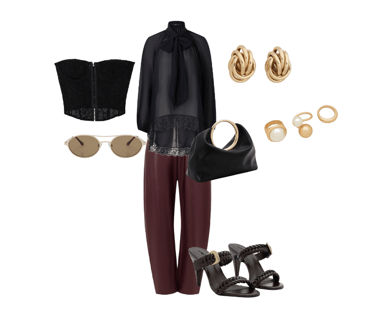 Look Dramático para Trabalho no escritório