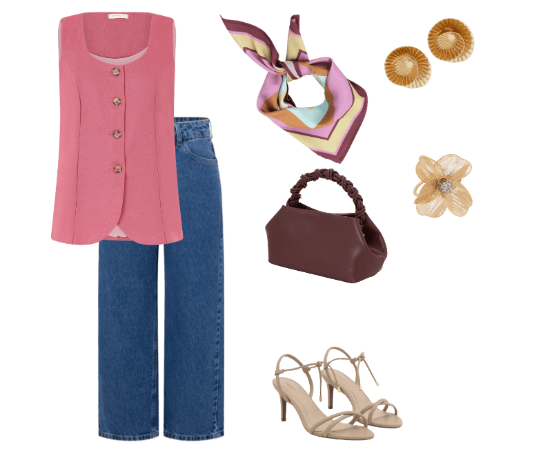 Look Contemporâneo para Almoço com familia