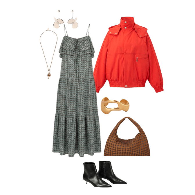 Look Dramático para Trabalho em casa