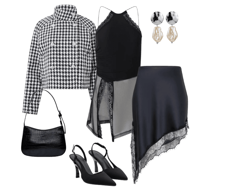 Look Magnético para Festa com amigos