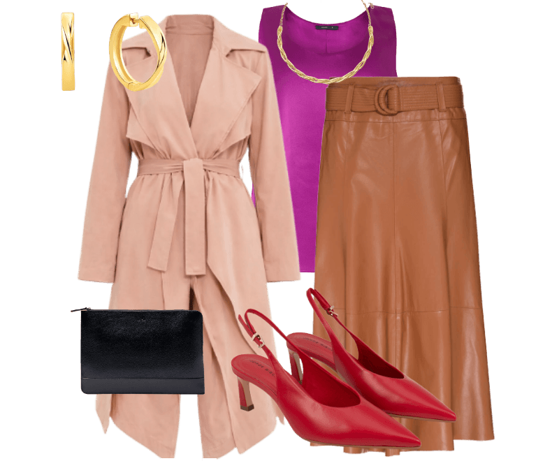 Look Magnético para Trabalho no escritório