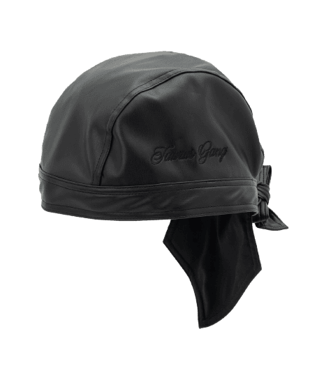 Chapéu Durag em PU com Bordado Taurus Gang