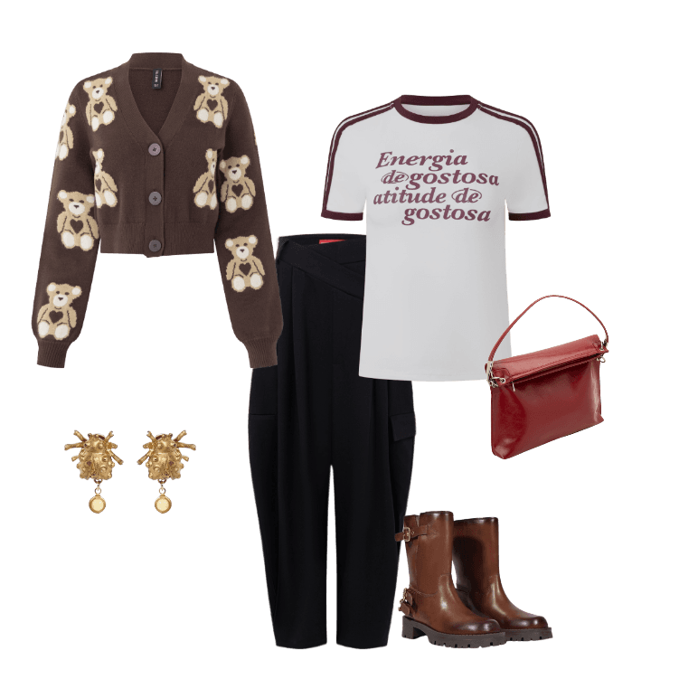 Look Criativo para Trabalho em casa
