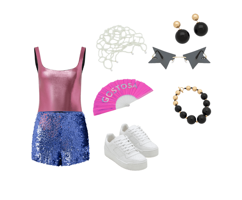 Look Teatral para Festa com amigos