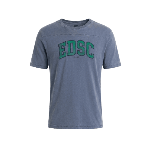 T-Shirt Washed Edsc Ellus Old Purple