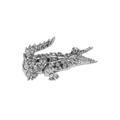 Broche Croco Lacoste
