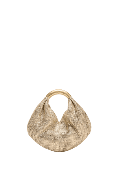 Bolsa de Mão Alça Metálica