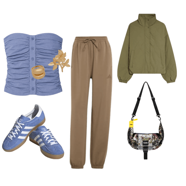Look Esportivo para Trabalho em casa