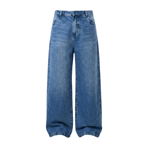 calça jeans super baggy