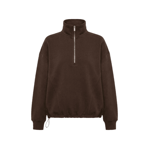 Moletom - Plush Half Zip Sweatshirt