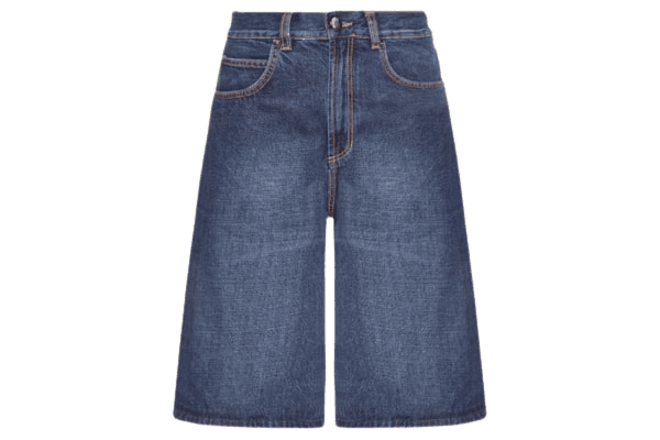 Bermuda Feminina Jeans Reta Basic Azul Animale