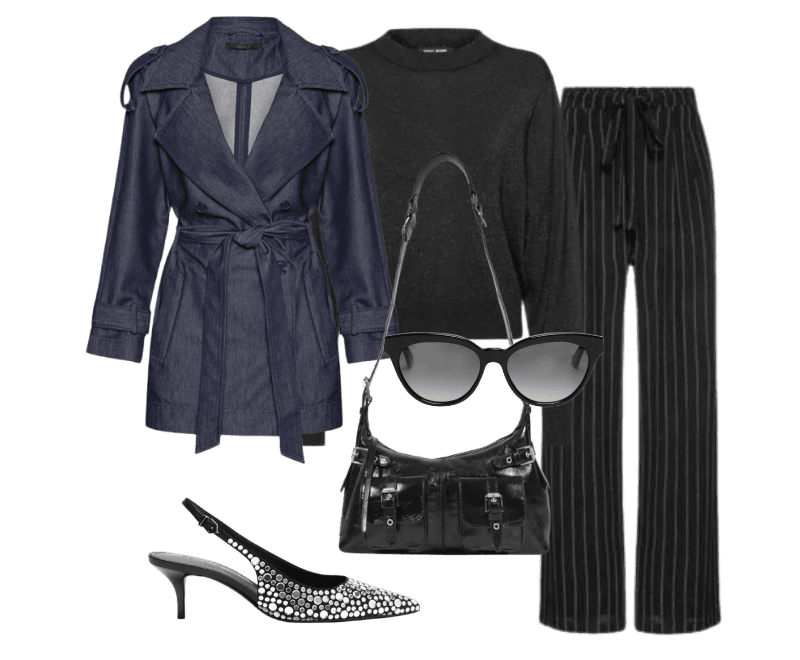 Look Dramático para Trabalho no escritório