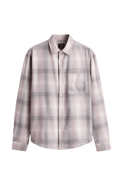 Camisa flanelada loose fit
