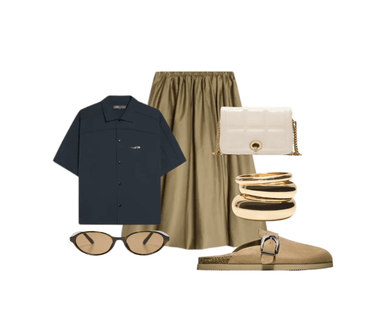 Look Dramático para Festa com amigos