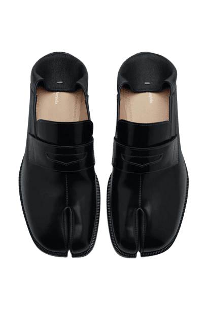 Loafer tabi glossy