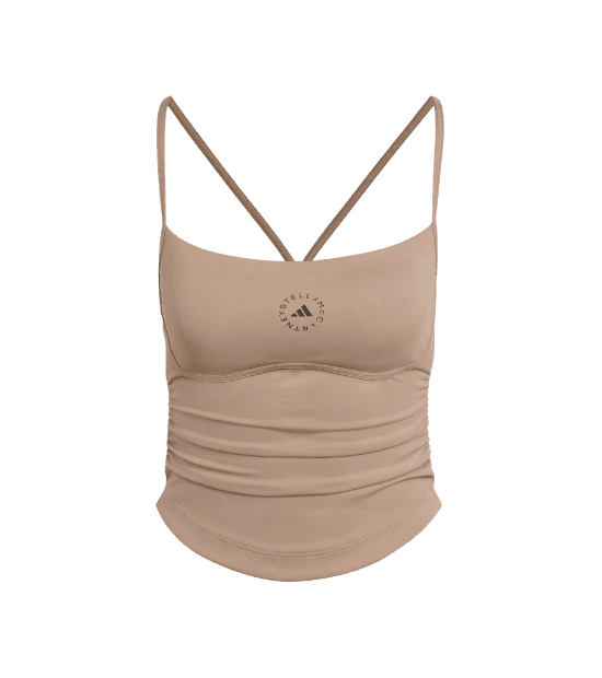 Top Esportivo Cropped adidas by Stella McCartney Studio Spaghetti