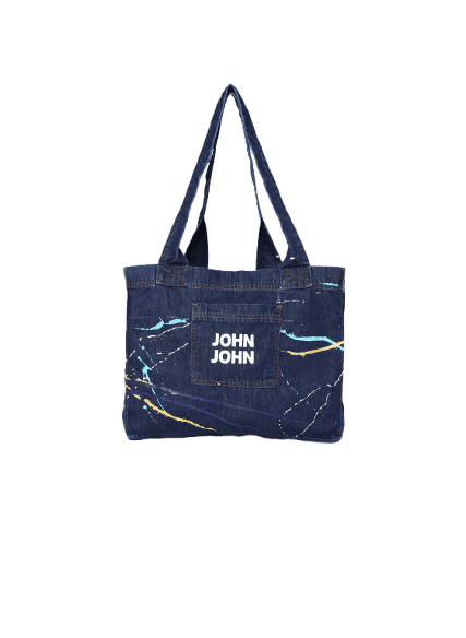 Eco Bag Jeans Blue John John Feminina