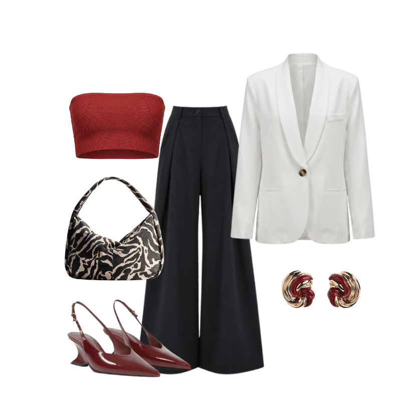 Look Elegante para Trabalho em casa
