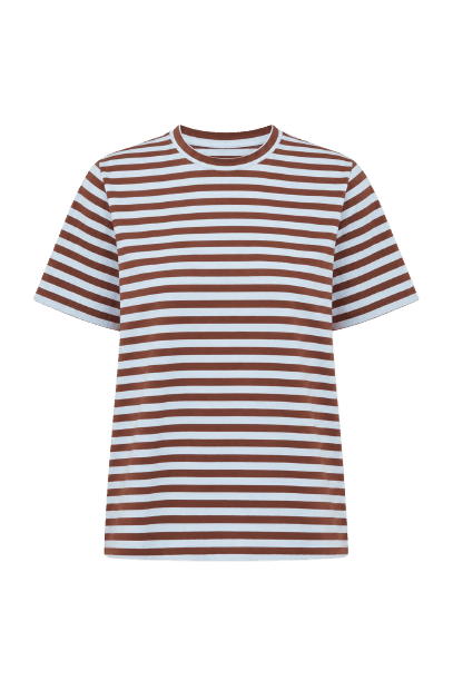 T-Shirt Fio Tinto Azul