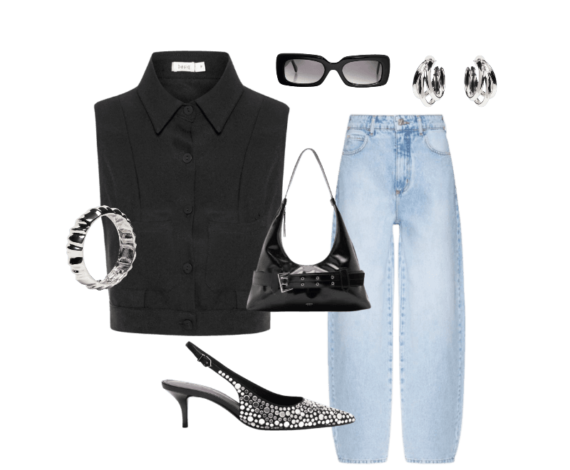 Look Dramático para Trabalho no escritório