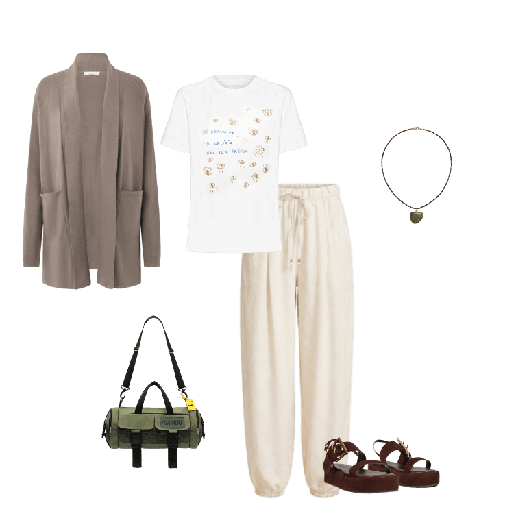 Look Criativo para Trabalho em casa