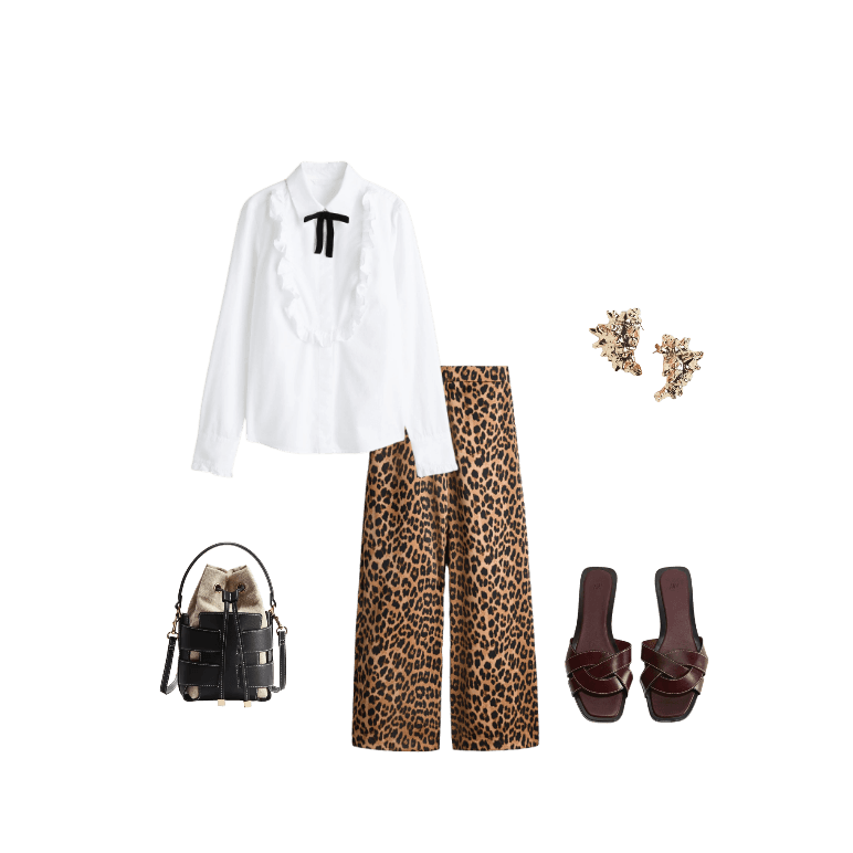 Look Dramático para Trabalho em casa