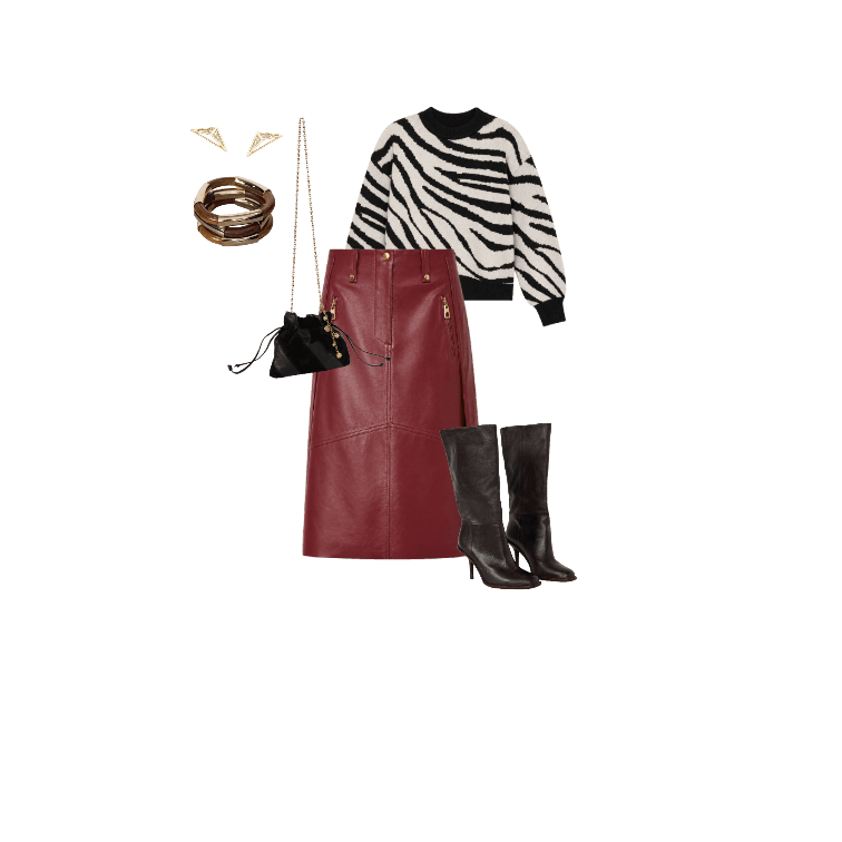Look Magnético para Festa com amigos