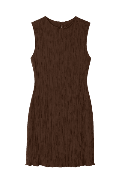 Vestido Textura Curto - Farm