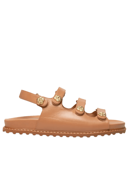 Sandália Feminina Grease Blush Bege Luiza Barcelos