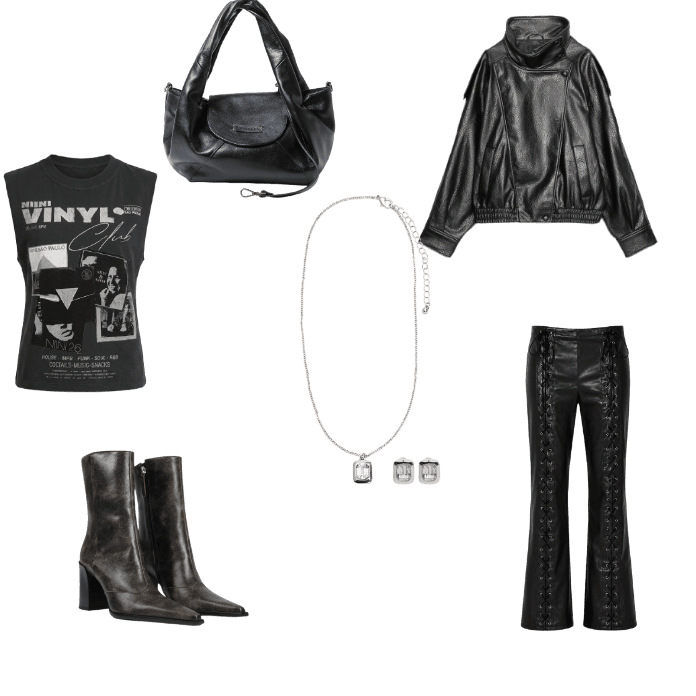 Look Dramático para Festival