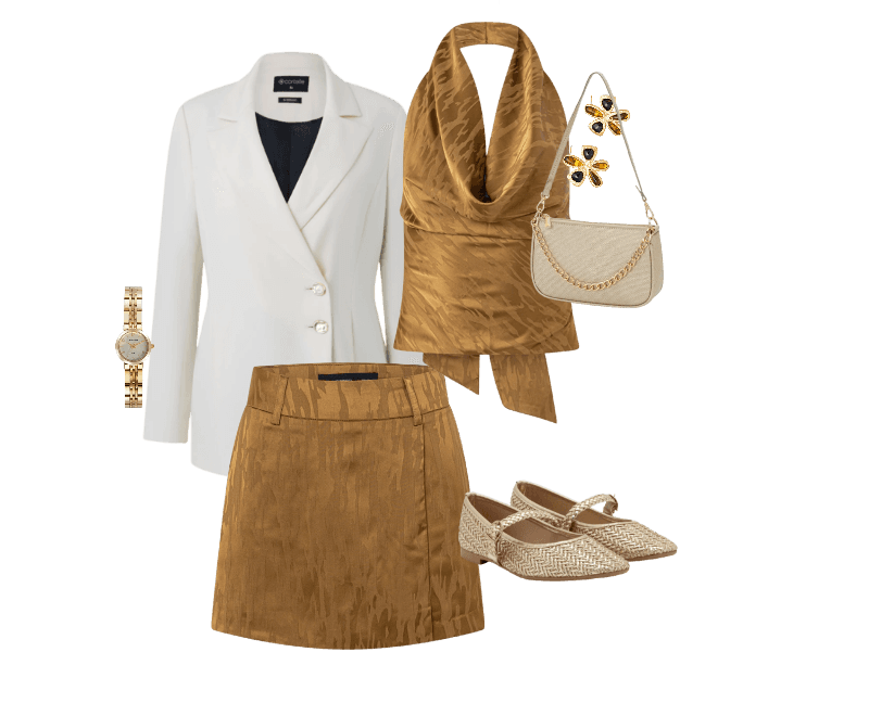 Look Magnético para Festa com amigos
