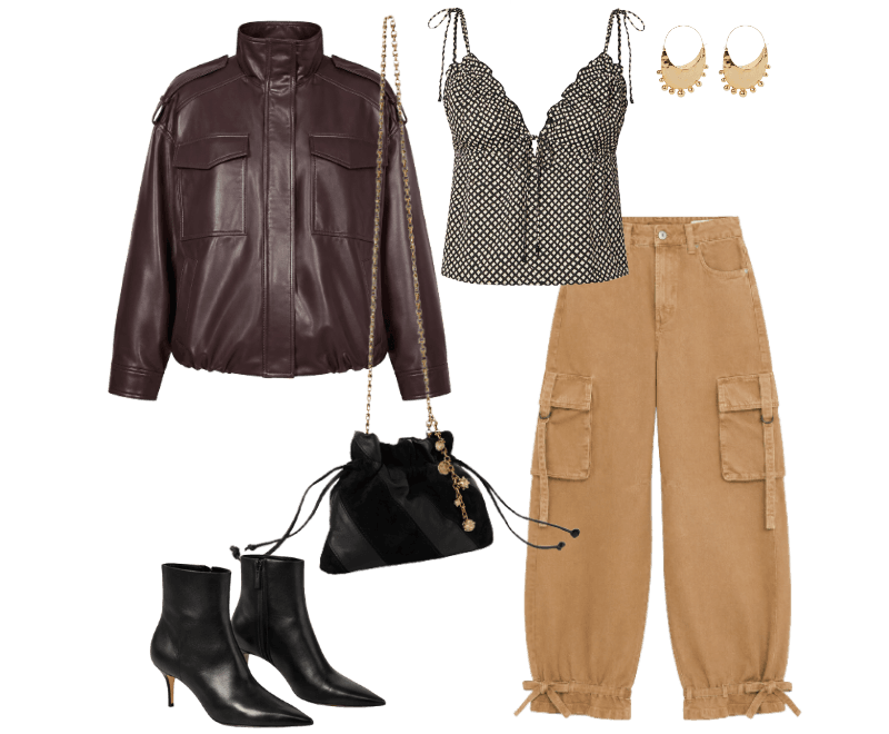 Look Dramático para Festa com amigos