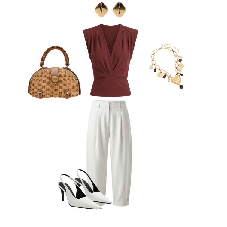 Look Elegante para Trabalho em casa