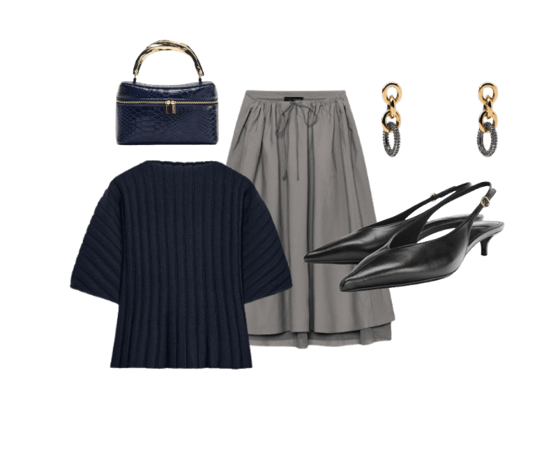 Look Dramático para Trabalho no escritório