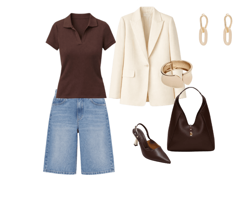 Look Contemporâneo para Trabalho no escritório