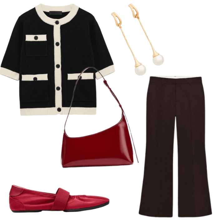 Look Elegante para Trabalho em casa