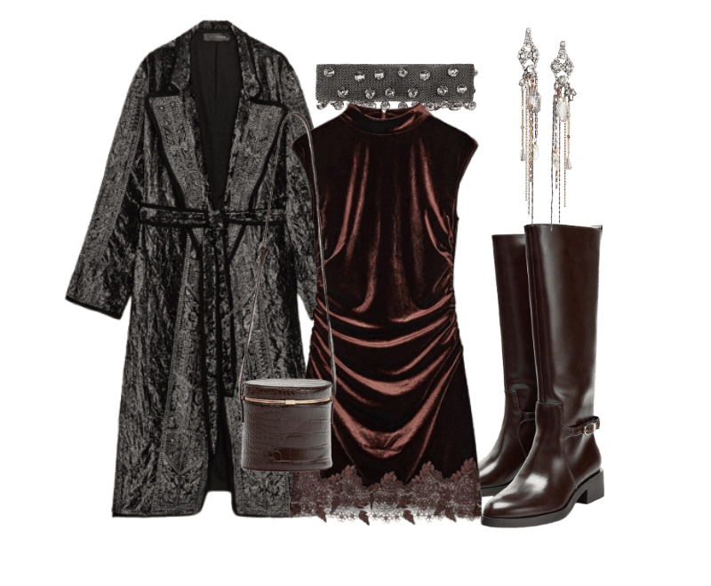 Look Dramático para Date