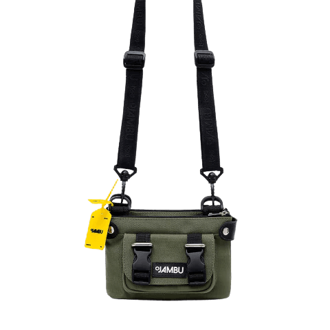 Bolsa Transversal Mole Cor Verde