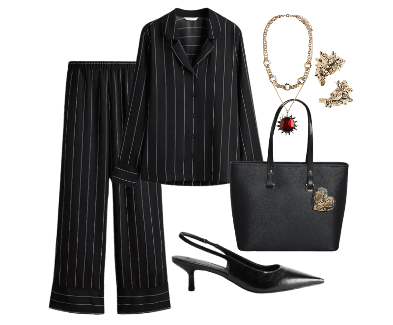 Look Dramático para Trabalho no escritório