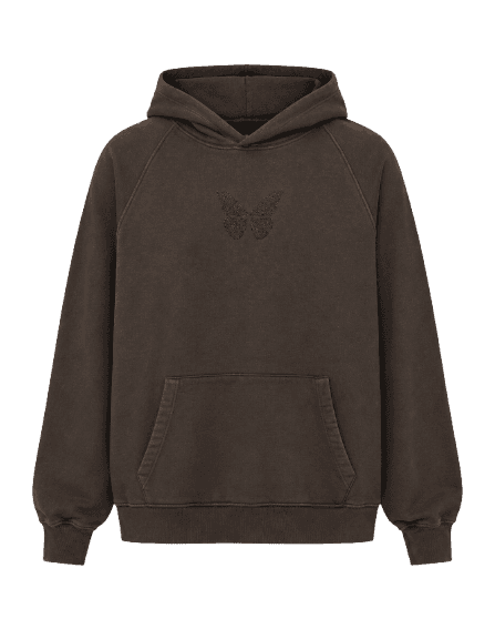 Casaco De Moletom Com Silk Em Hot Fix Preto