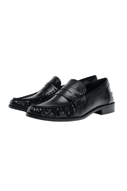 Mocassim Plana com Franzidos