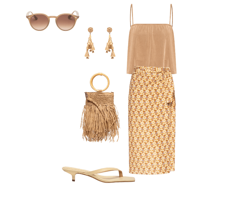 Look Romântico para Trabalho em casa