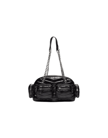 Bolsa bowling com bolsos