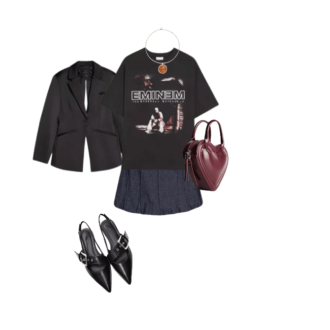 Look Dramático para Festa com amigos