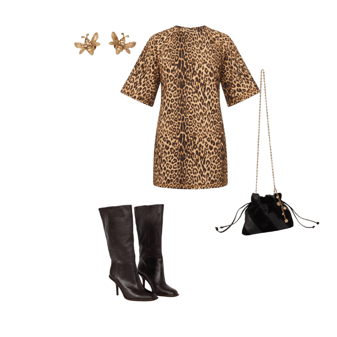 Look Dramático para Festa com amigos