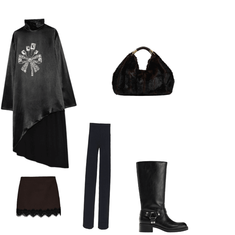 Look Dramático para Trabalho no escritório