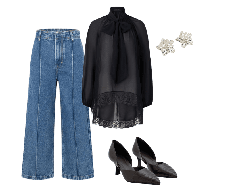 Look Dramático para Evento corporativo