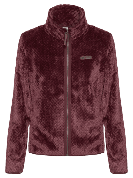 Jaqueta Feminina Fire Side II Sherpa Fz Vermelho Columbia