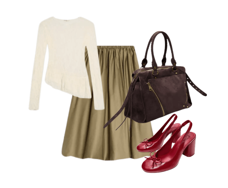 Look Romântico para Trabalho no escritório