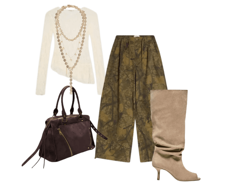 Look Dramático para Festa com amigos